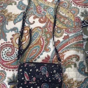 Vera Bradley wallet Crossbody Bag EUC